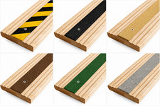 Anti Slip GRP Decking Strips Non Slip Deck Step Safety Strips 400mm to 1200mm