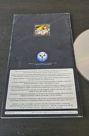 Sega Saturn WipeOut PAL With Manual NO BOX