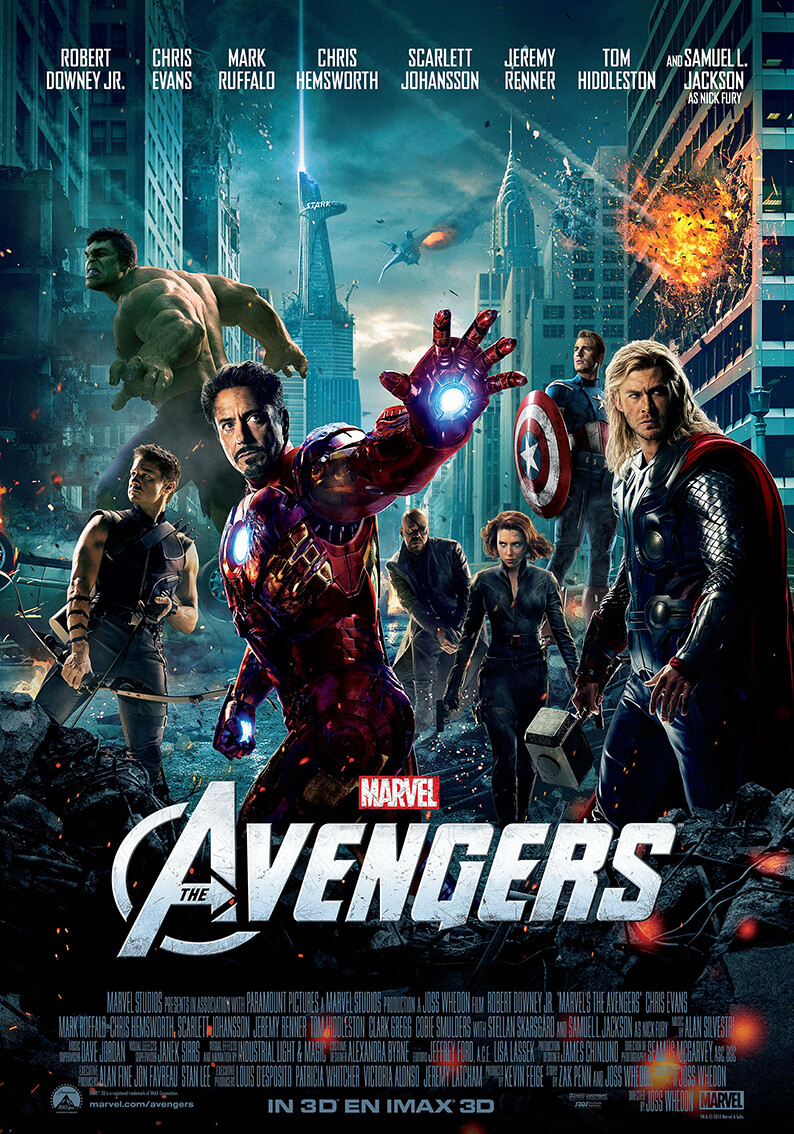The Avengers (2012) POSTER Plakat #235 | eBay