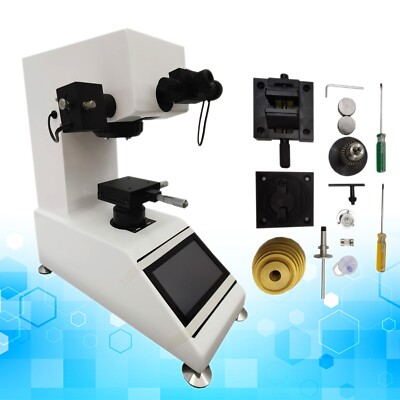 Digital Vickers Hardness Tester HVST-1000Z 7'' LCD 110V 400X Magnification 2900HV