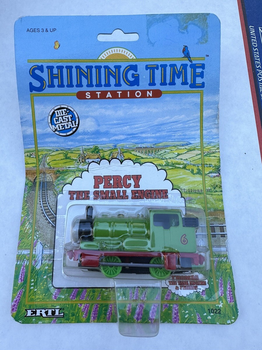 Thomas the Train Percy the small engine shinning time station