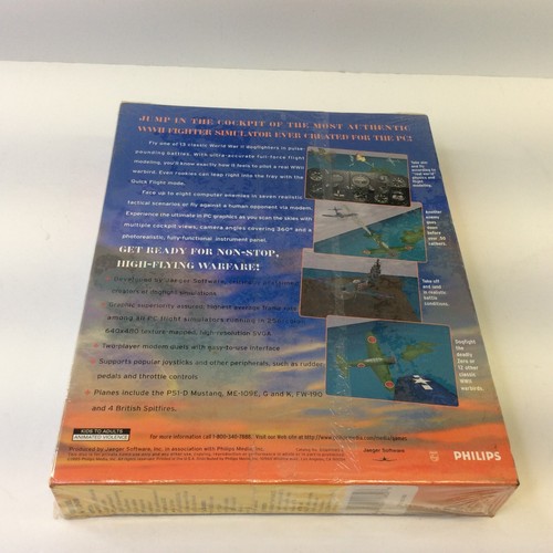 Vintage Sealed Fighter Duel (PC, 1995) Game Windows - Picture 4 of 6