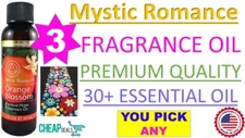 3 MYSTIC ROMANCE 😍 AROMAR PREMIUM QUALITY 30+ FRAGRANCE ESSENTIAL OIL 60ML 2 OZ