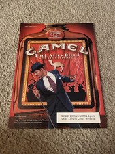 Vintage 2004 CAMEL CIGARETTES TBACK ALLEY BLEND WITH A HINT OF BOURBON PRINT AD