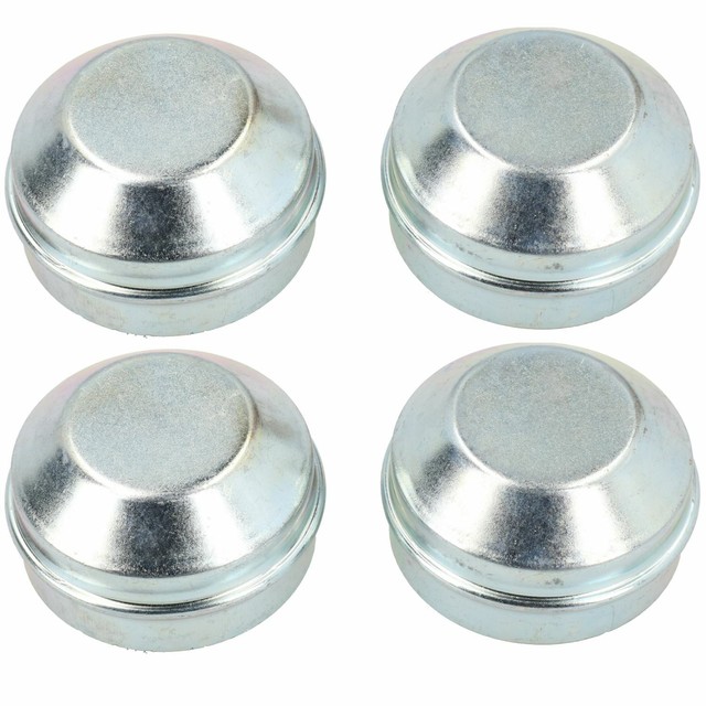 4 PACK Replacement 52mm Dust Cap Wheel Hub Trailer Bearing Grease Cover