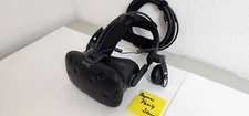 VR HMD HEADSET + Deluxe Pro Audio Strap + Cable ONLY HTC Vive A+ Clean Excellent