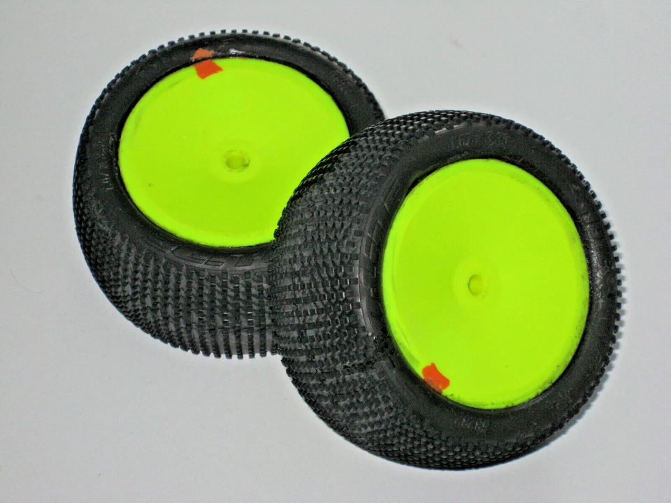 Associated RC10 B4/B44 9689 Felgen Reifen Pro-Line HoleShot 8282 Buggy Vintage - Bild 2 von 3