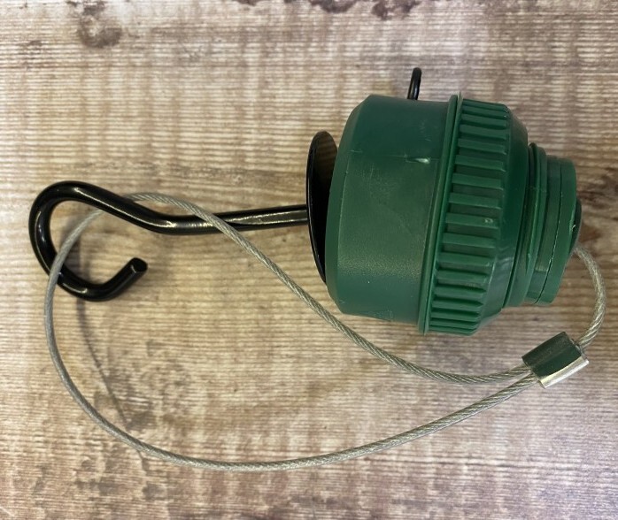 Spare Hanging Hook & Plastic Collar for Squirrel Proof Bird Feeder Baffle
