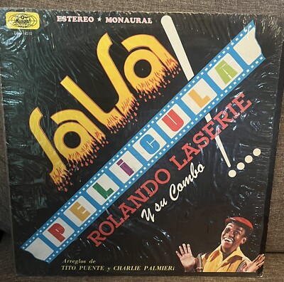 ROLANDO LASERIE - Salsa de Pelicula / 1974 Musart Tito Puente, Charlie Palmieri!