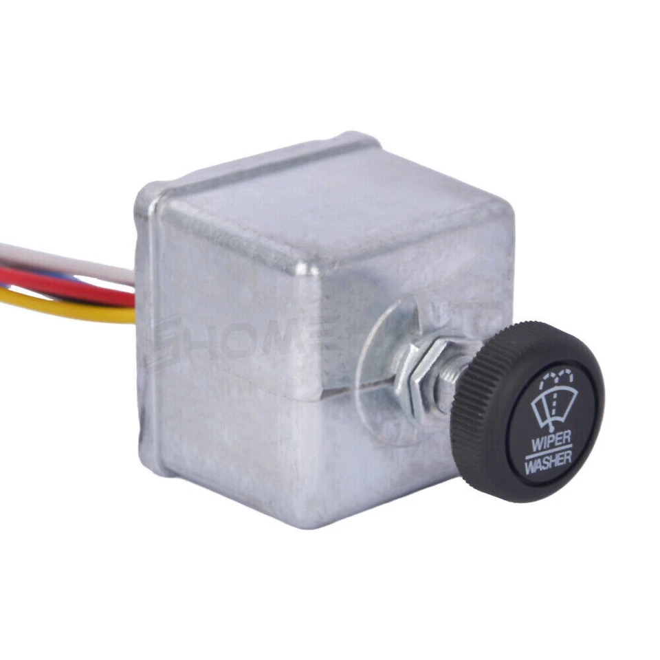 Wiper Switch with Knob Fits for Peterbilt 220 378 379 387 Replaces 75600-26 - Image 2 of 4