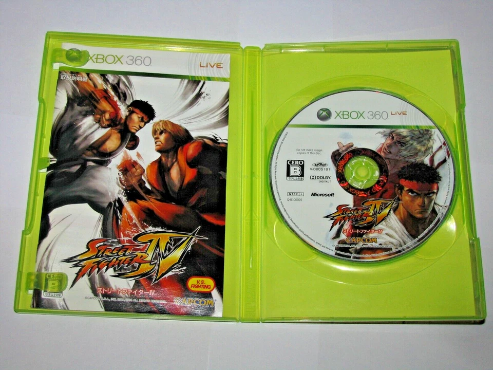 Street Fighter IV (Japanese) XBox 360 Japan import US Seller - Image 4 of 4