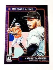 Anthony Santander 2021 Donruss Optic DK Black Stars Prizm 023/149 #4 Orioles