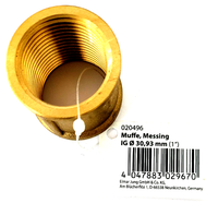 "Floraworld Muffe Messing Ig Ø 30,93 Mm (1\") 020496"