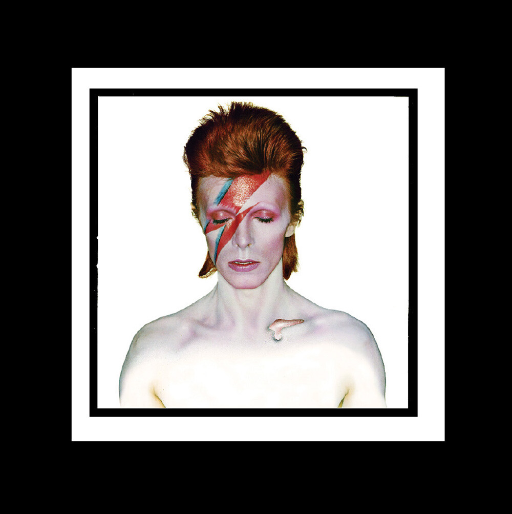 David Bowie - Aladdin Sane Album Cover Print - 1973 - Official