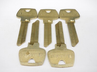 Sargent 6275LB Key Blank Fits Sargent locks 01007LB 043LB Lot of 5