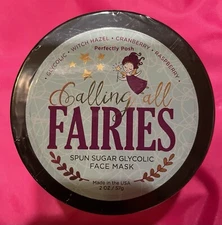 Perfectly Posh Calling All Fairies Face Mask New Retired Original NOS Glycolic