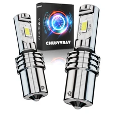 White LED Backup Reverse Light Bulb Kit 1156 7506 Cool White 6000K Super Bright