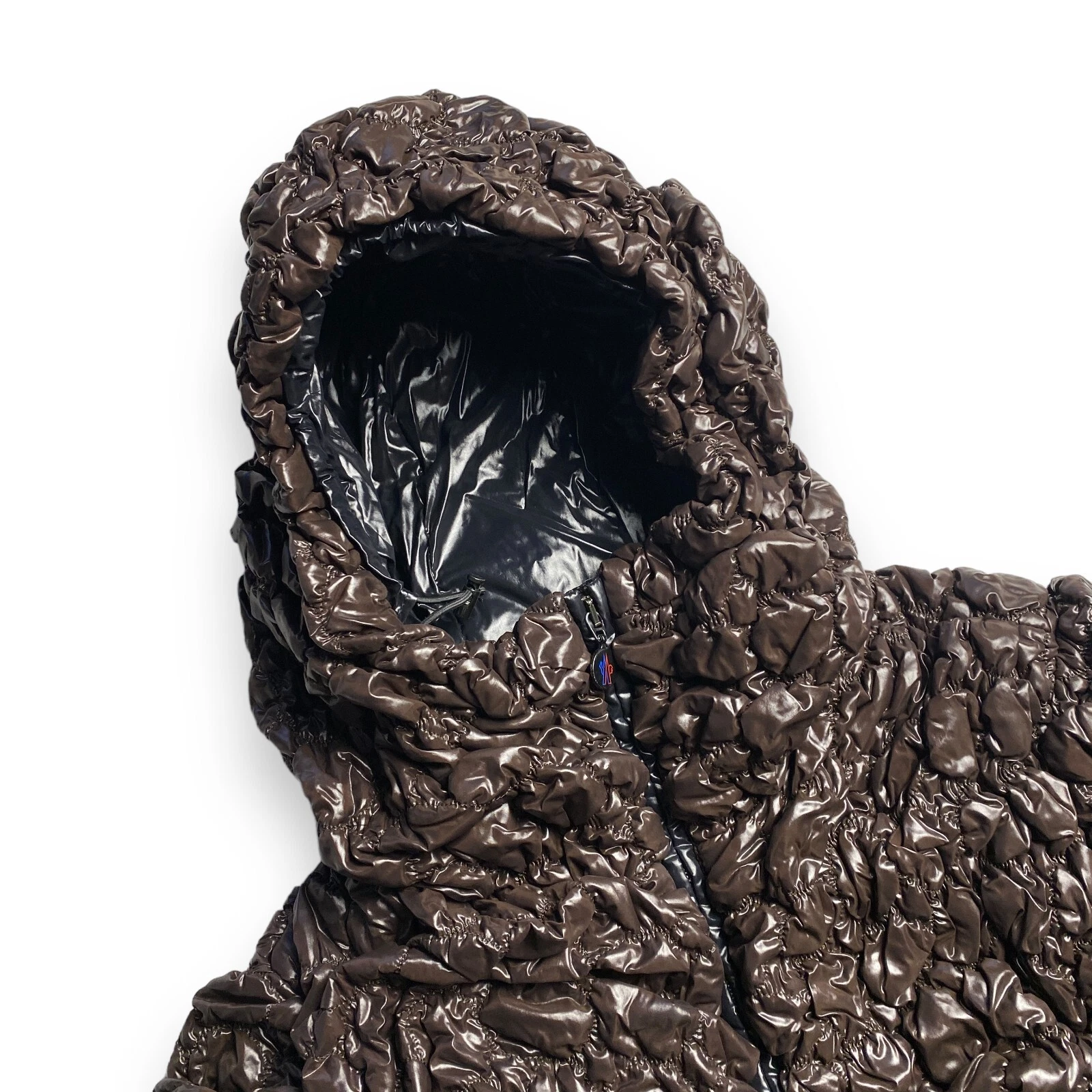 MONCLER SUNBURY RARO piumino vintage marrone donna taglia M