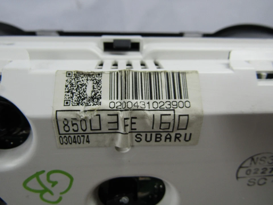 Cuadro de instrumentos velocímetro Subaru Impreza Wagon 2007 85003FE160 OEM 176 k millas Foto 4 de 4