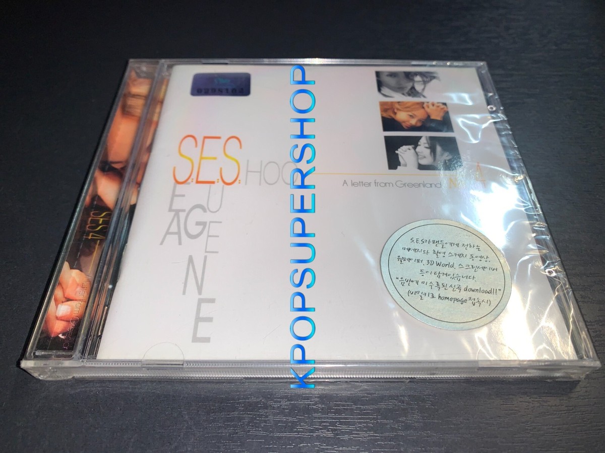 S.E.S 4th Album A Letter From Greenland CD New Sealed Rare OOP