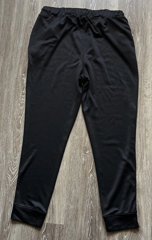 Leg3nd Legend Black Joggers Women s L Drawstring Elasticized