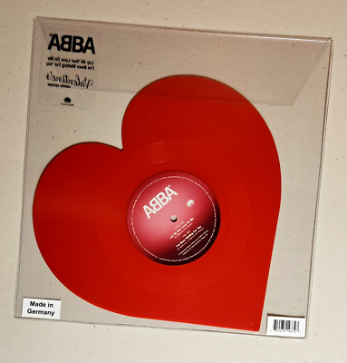 ABBA Lay All Your Love On Me HEART SHAPED VALENTINES 12