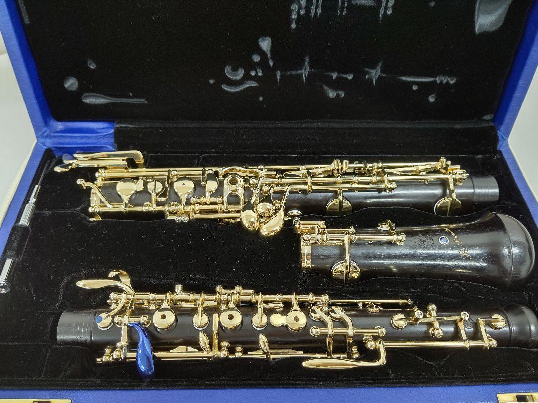YAMAHA YOB-831HG H-Limited Blue Sapphire semi-automatic Oboe YAMAHA YOB-831HG H-Limited Blue Sapphire semi-automatic Oboe