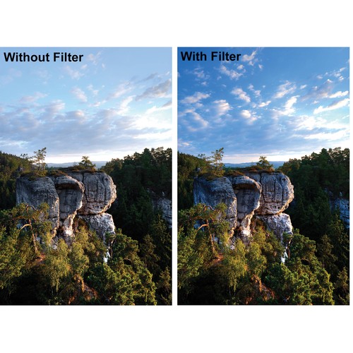 Opteka 58mm Circular Polarizing Filter for Olympus ED 75-300mm f/4.8-6.7 II Lens - Picture 4 of 5