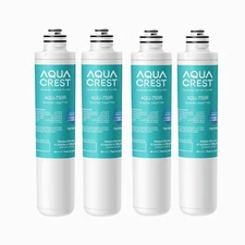 AQUA CREST Drinking Water Filter,replacement for Culligan 750R Level 1, 4 Packs