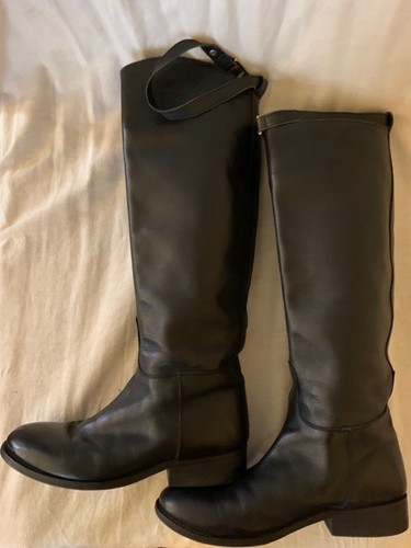 Tony Mora black riding boots 38. US 8 - Picture 7 of 12