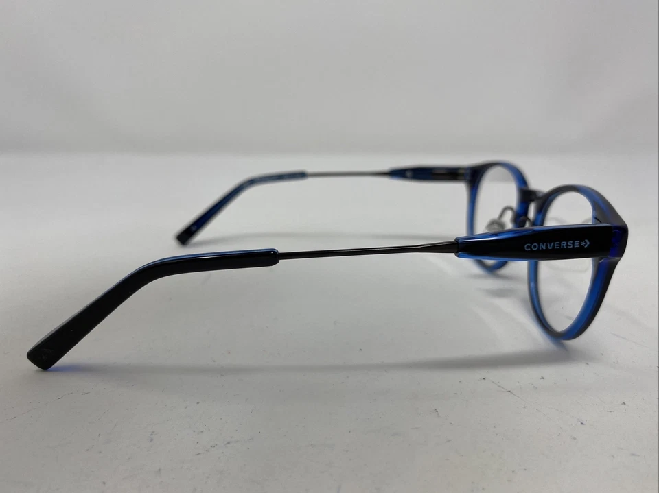 Marco de gafas de borde completo de plástico Converse K307 NEGRO/AZUL 46-17-135 FJ93 Foto 4 de 4