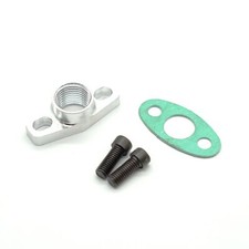 Piastra flangia ritorno olio T3/T4 - 1/2" NPT per turbocompressore Garrett GT / GT-R / GT-X