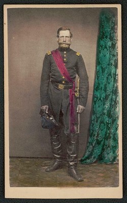 Captain Charles S. Eigenbrodt of Co. E, 2nd Massachusetts Cavalry Regiment