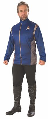 Command Uniform Star Trek Discovery Fancy Dress Up Halloween Adult Costume