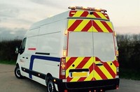 HeckdachträGer Mit Leds FüR Renault Master 2018-2024 ZubehöR Aus Edelstahl