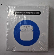 Blandstrs Charging Case For Apple AirPods Bluetooth Pairing White Replacement