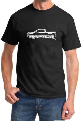 2017 2018 2019 Ford Raptor F150 4x4 Truck Classic Outline Design Tshirt NEW