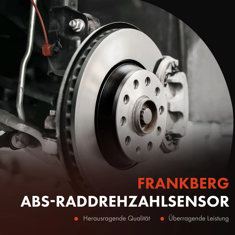 2x ABS Sensor Hinten Links Rechts für BMW 1er E81 E82 E87 E88 3er E90 E91 E93 - Bild 4 von 4