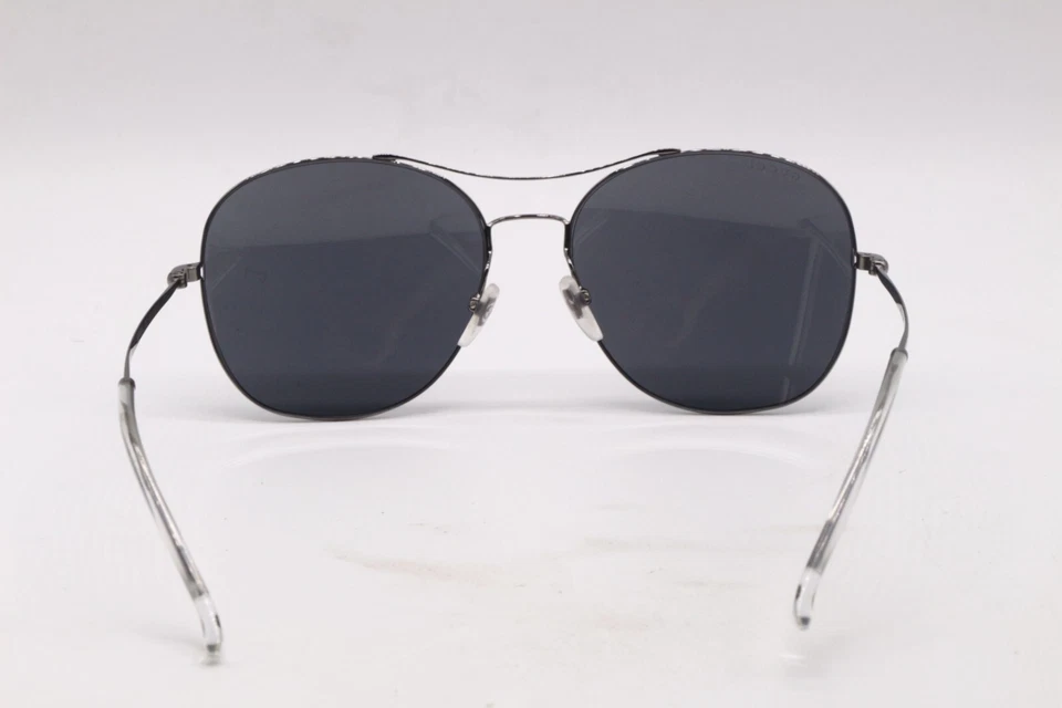 GAFAS DE SOL GUCCI GG 0501S 007 PLATEADAS ESPEJADAS AUTÉNTICAS MARCOS DE DISEÑO 58-16 Foto 4 de 4