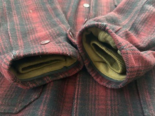 Woolrich Jacket Mens 44 Hunting Wool Mackinaw Buffalo Plaid 503 Coat Set - Picture 6 of 22