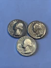 lot of 3 1976 S/D SILVER Uncirculated Washington Quarter 1776 - 1976  3 total