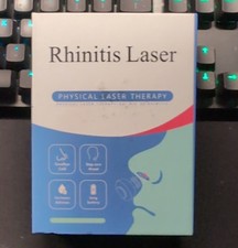 Heylaca Rhinitis Laser Red Light Nose Device, USB, 3 Modes, Black