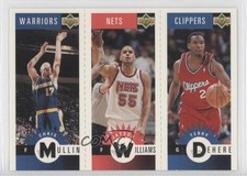 1996 Collector's Choice Mini-Cards Chris Mullin Jayson Williams Terry Dehere g6w