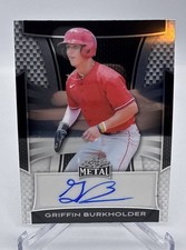 2025 Leaf Metal Baseball Griffin Burkholder Phillies Auto 18/49