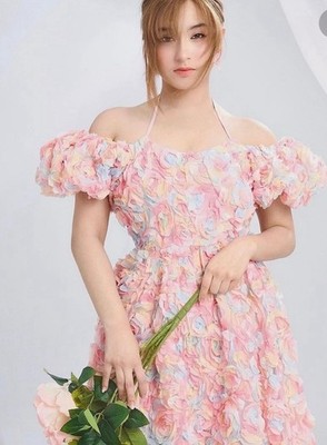 altar'd state pink dress Rose Floral Maxi NWT Our Sunshine Boutique boho touch ALTAR'D STATE Krystal Rosette Dress