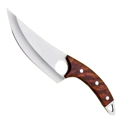 ARDOUR CRAFTS Premium Japanese Chef Knife High Carbon Steel Butcher & Boning Knife with Leathe