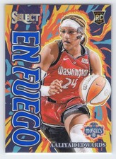 Aaliyah Edwards - 2024 Select WNBA - En Fuego Blue #/49 - Rookie