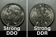2024-P Roosevelt Dime ✨ Strong DDO + DDR Error – New Discovery Variety?