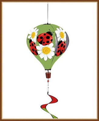 EVERGREEN KINETIC SPINNER * WELCOMING LADYBUGS * HOT AIR BALLOON - BRAND NEW