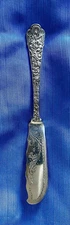 Gorham Cluny Sterling Silver Master Butter Knife - Bright Cut Antique by Gorham